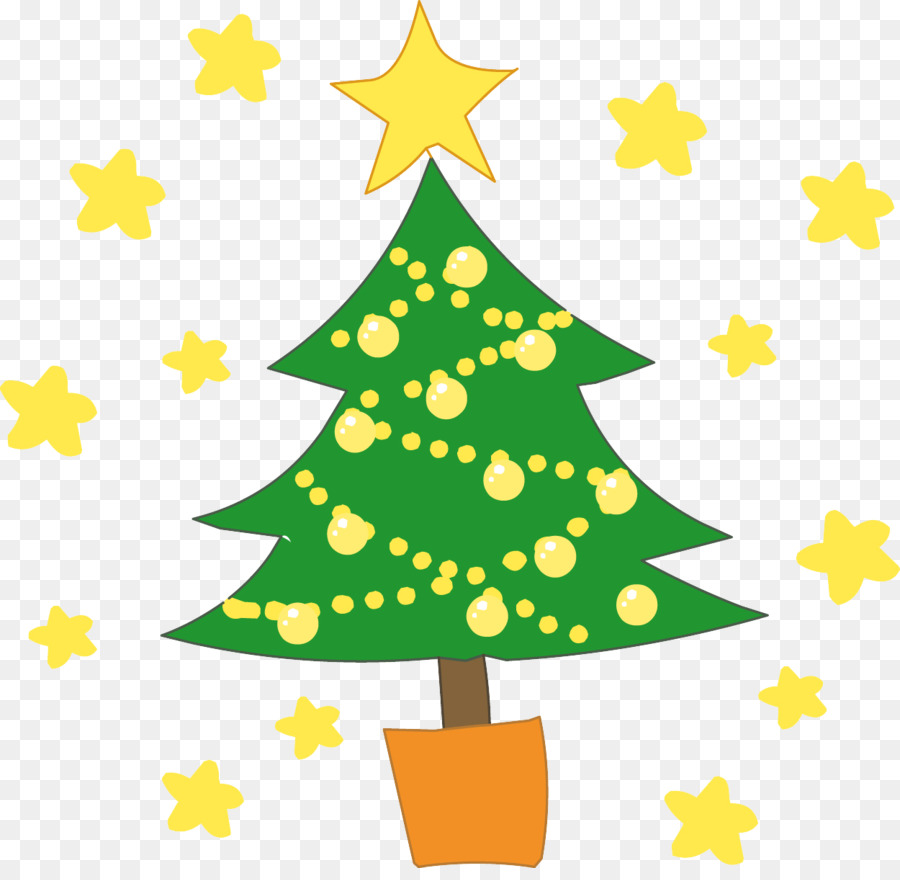 Árbol De Navidad，Estrella PNG