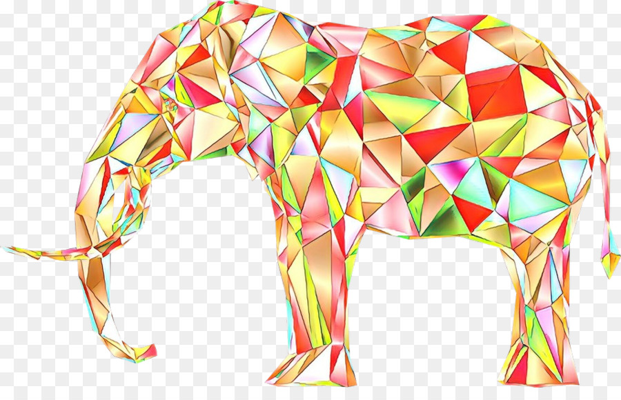 Elefante Colorido，Elefante PNG