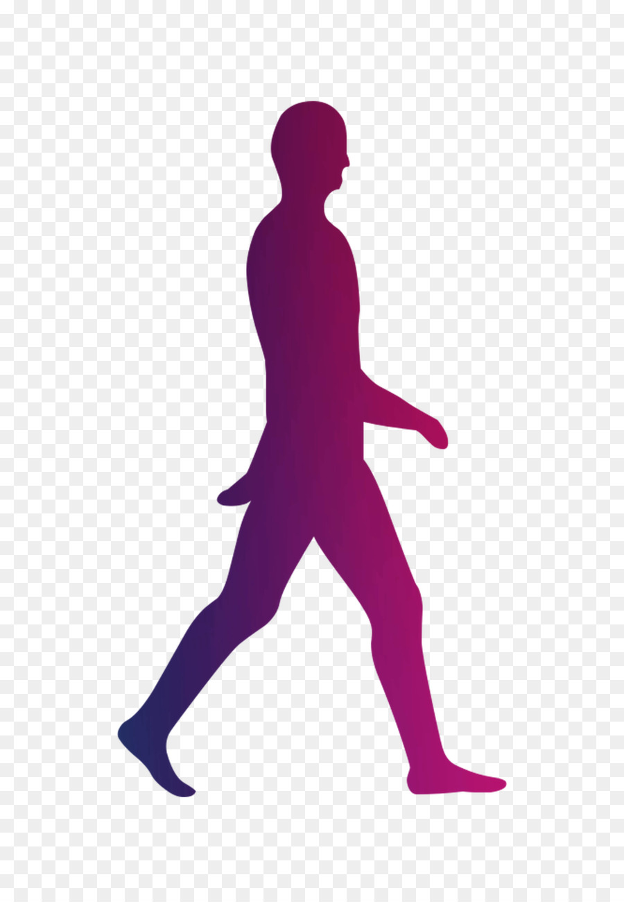 Persona Caminando，Silueta PNG