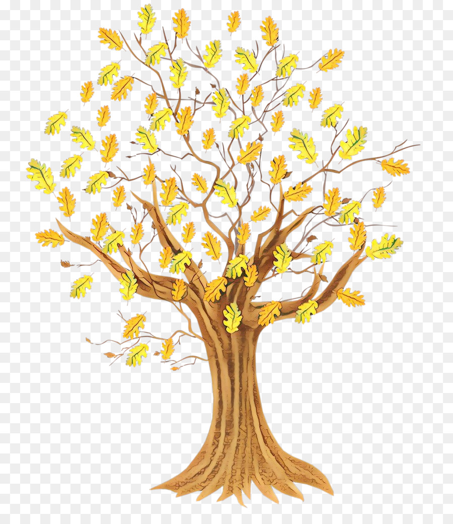 árbol，Hojas PNG