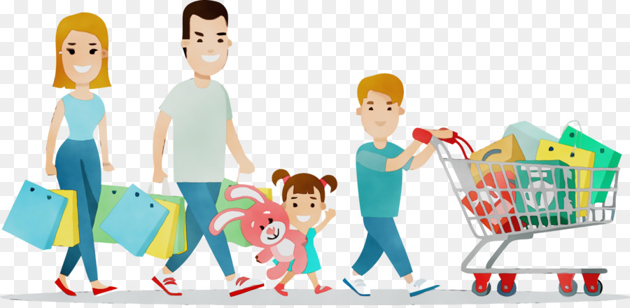 Compras Familiares，Bolsas De Compras PNG