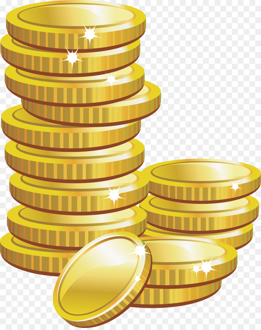 Monedas De Oro，Pila PNG