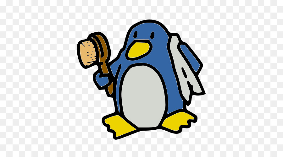 Pingüino，Cepillar PNG