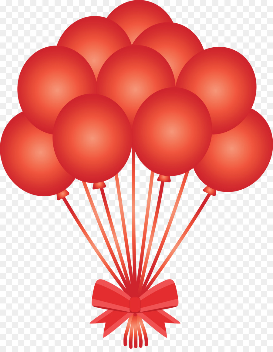 Globos De Corazon，Amar PNG