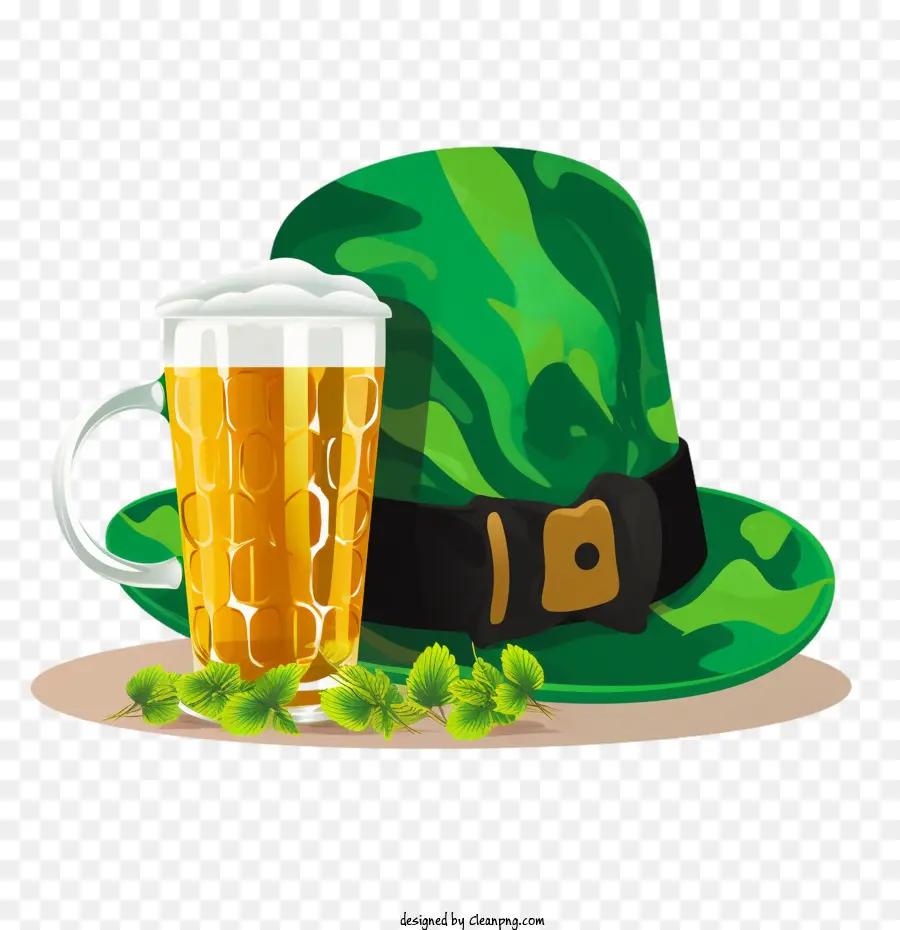 Oktoberfest，Sombrero De Cerveza PNG