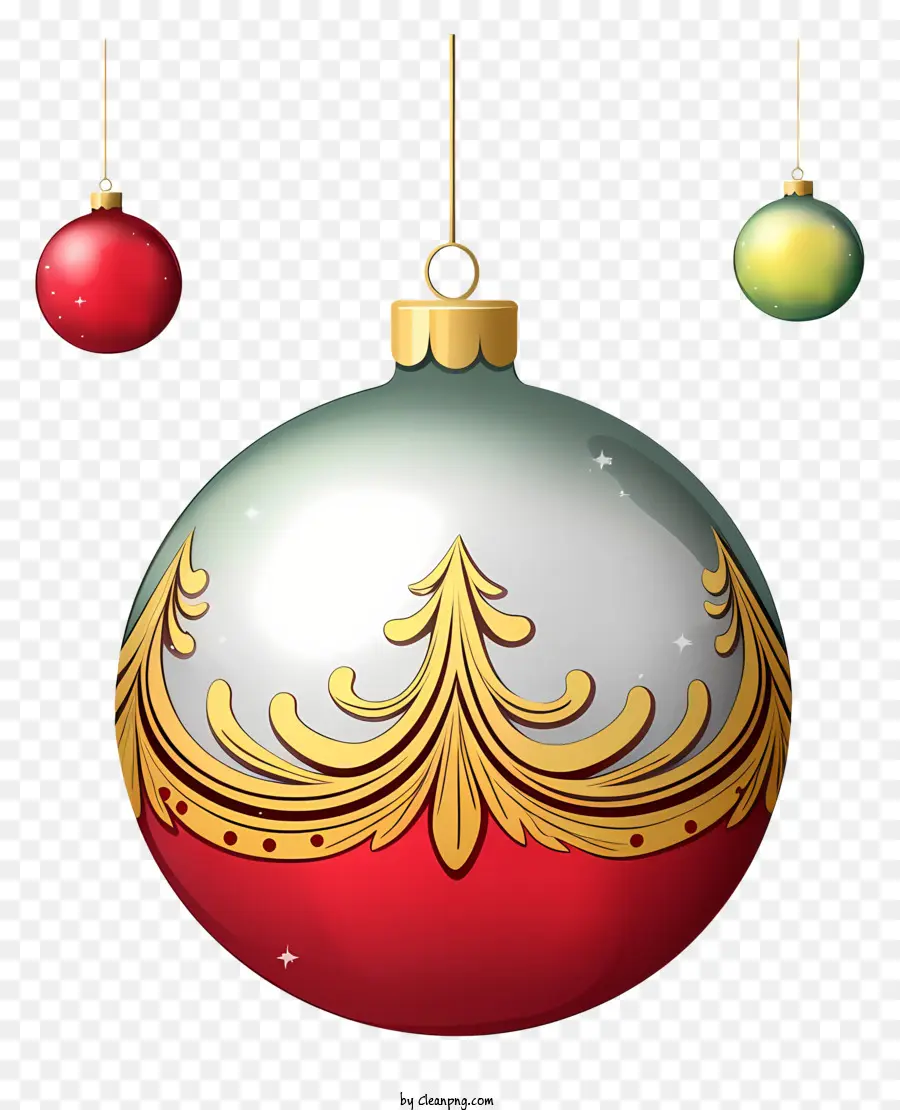 Adornos Navideños，Adorno Colorido PNG