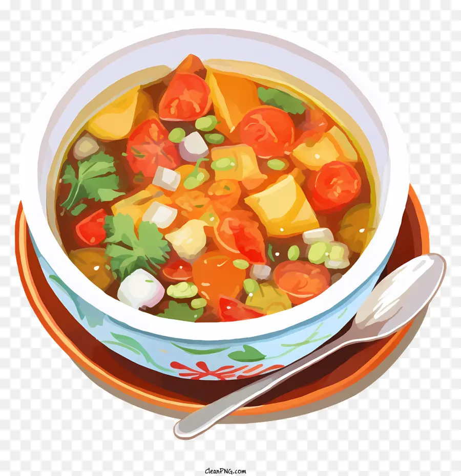 Sopa De Verduras，Bol PNG