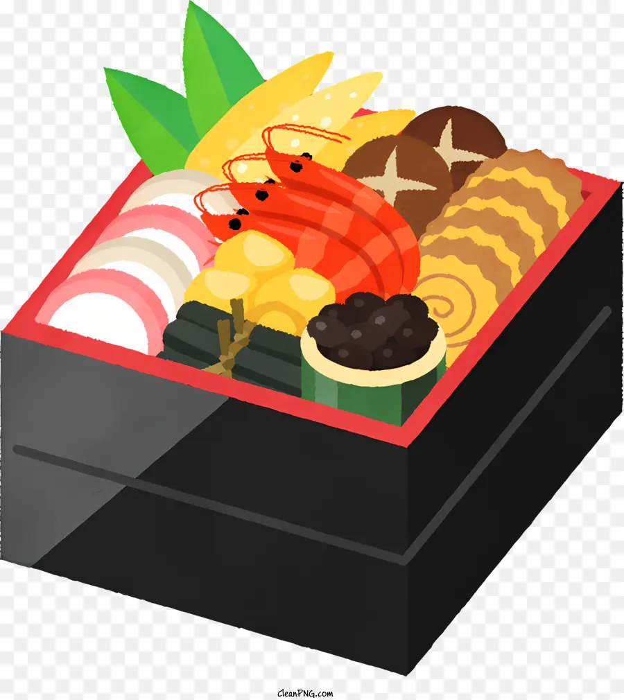 Sushi，Caja Bento PNG