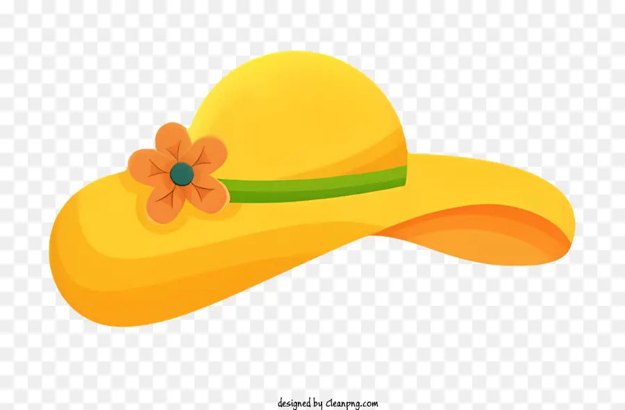 Playa，Sombrero Amarillo PNG