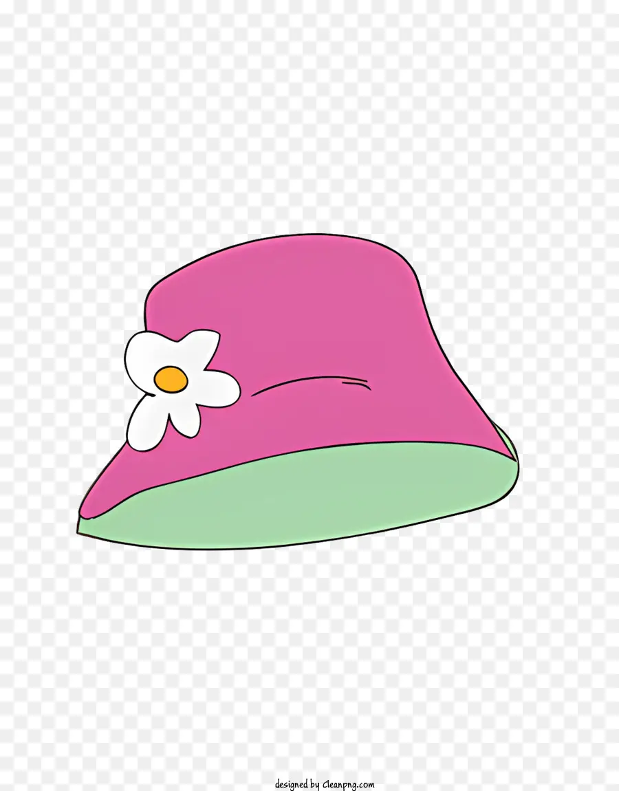 Icono，Sombrero Rosa PNG