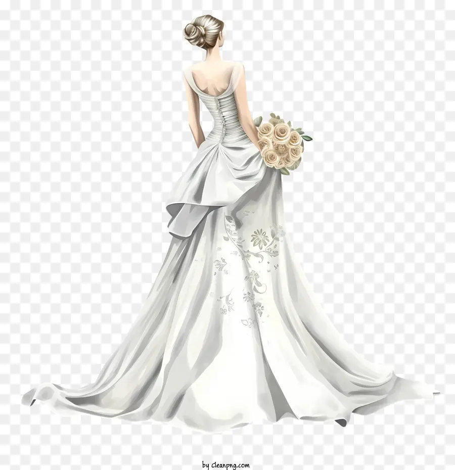 Icono De Vestido De Novia，Novia En Vestido De Novia PNG