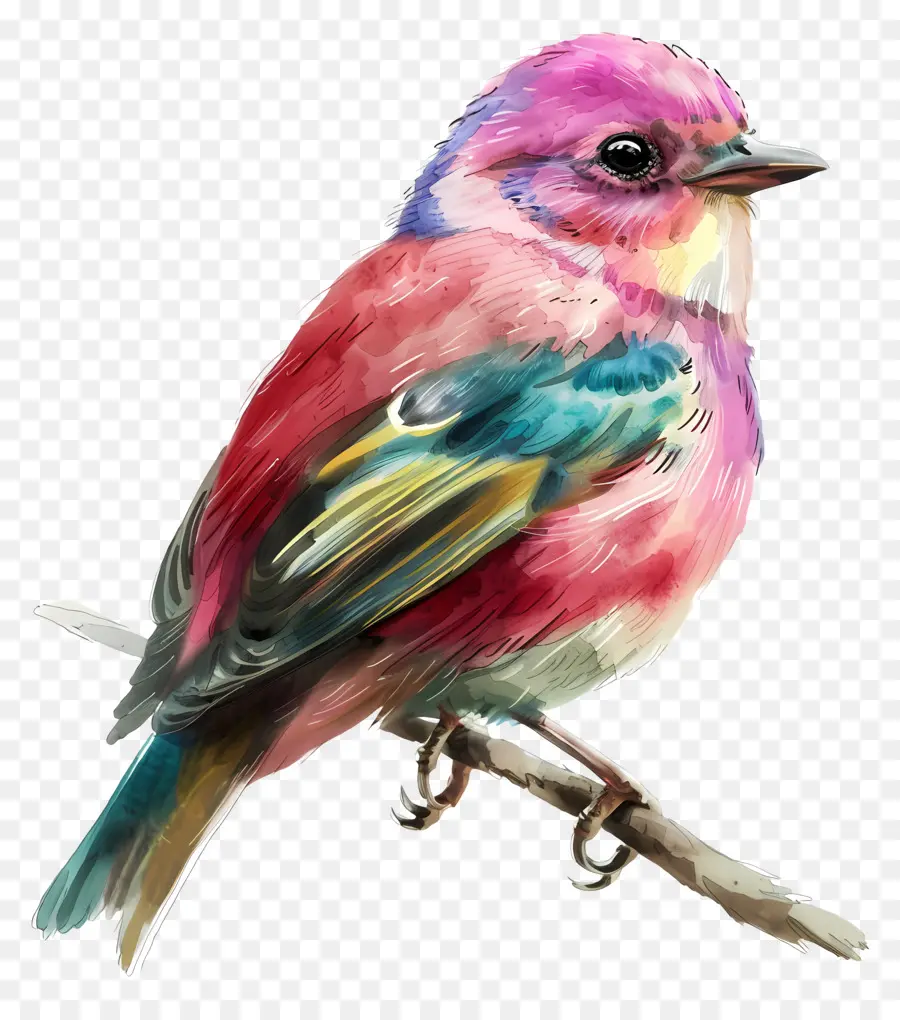 Día De Las Aves，Pájaro Colorido PNG