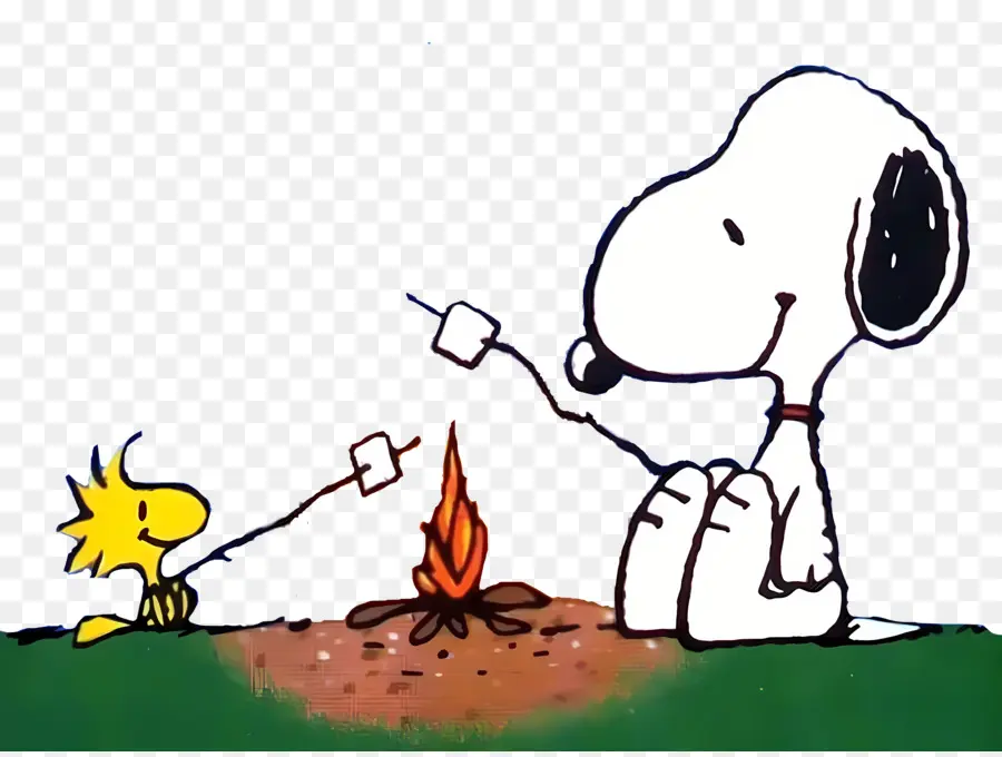 Snoopy，Snoopy Y Woodstock PNG