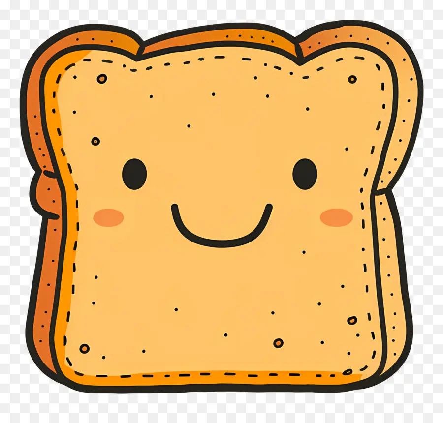 Tostada，Pan Sonriente PNG