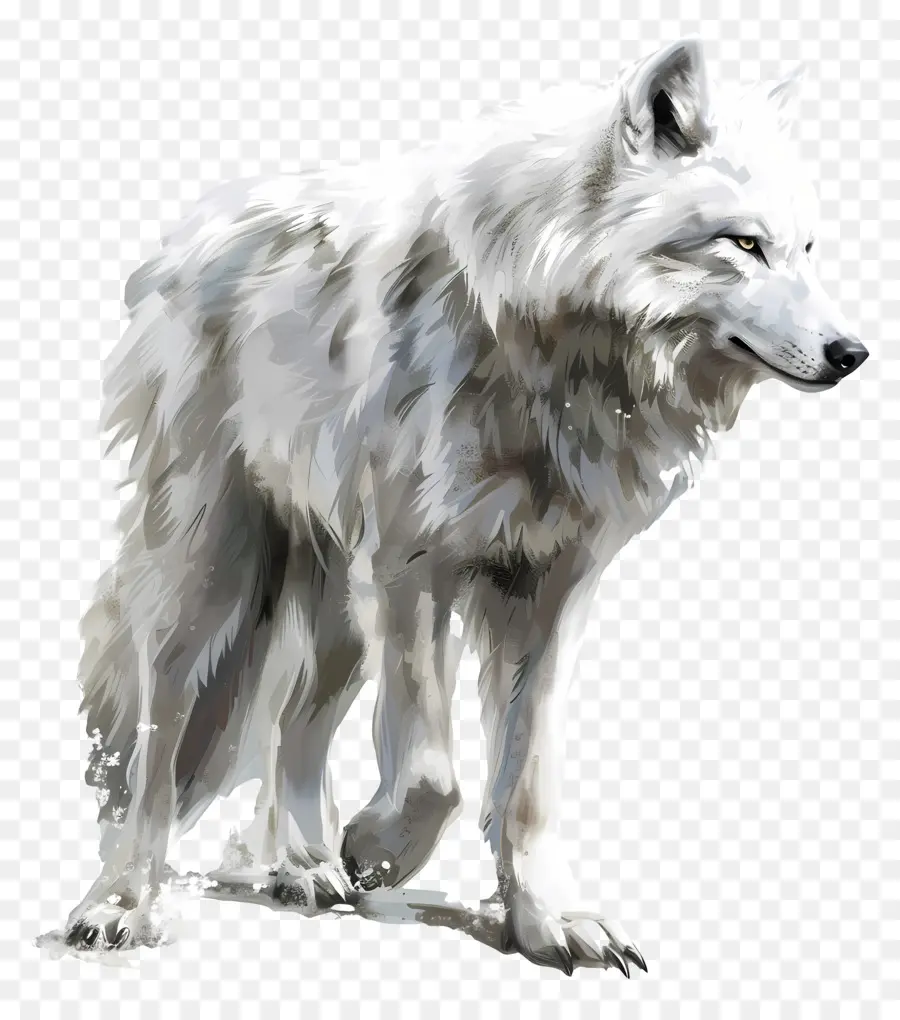 Lobo Blanco，Zorro Negro PNG