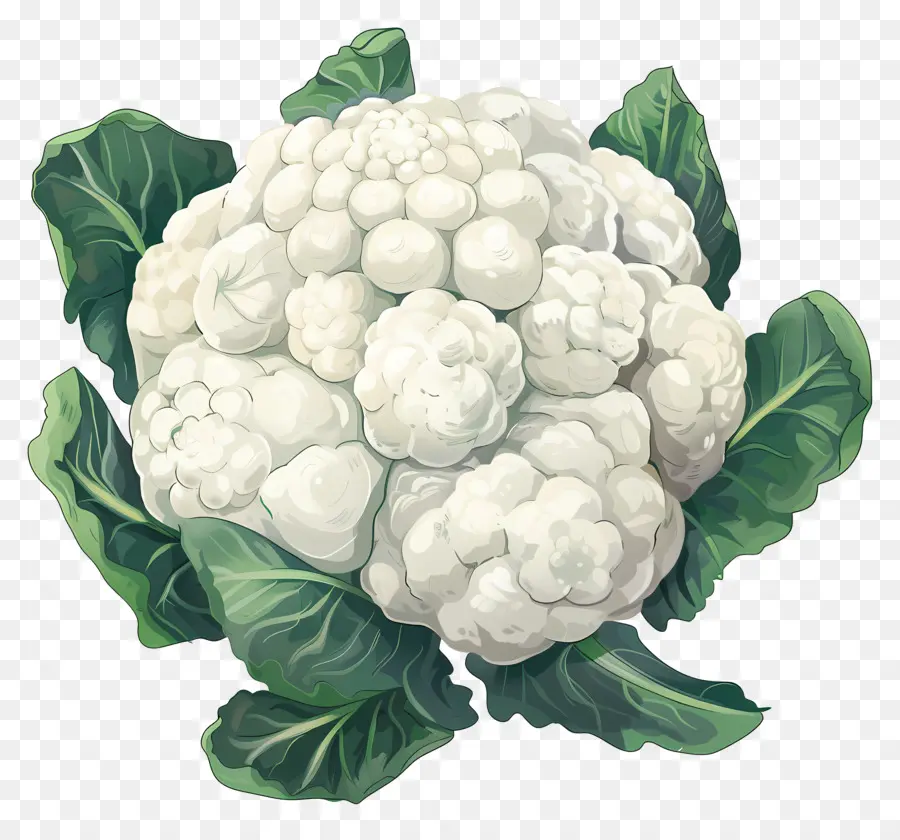 Coliflor，Hojas PNG