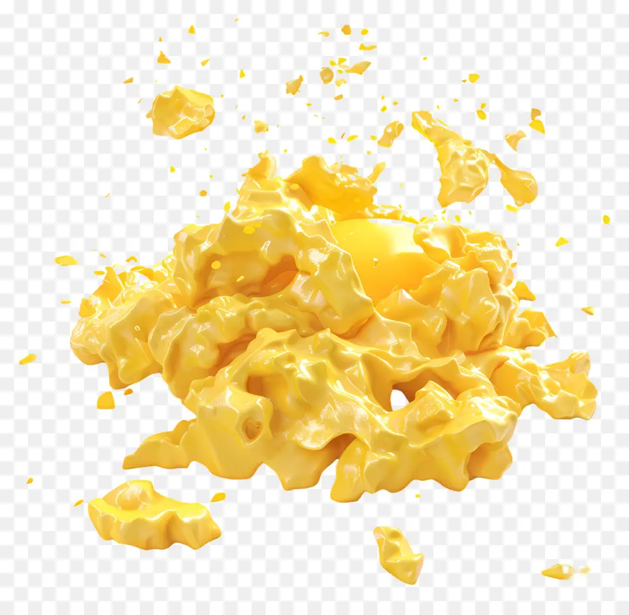 Huevos Revueltos，Amarillo PNG