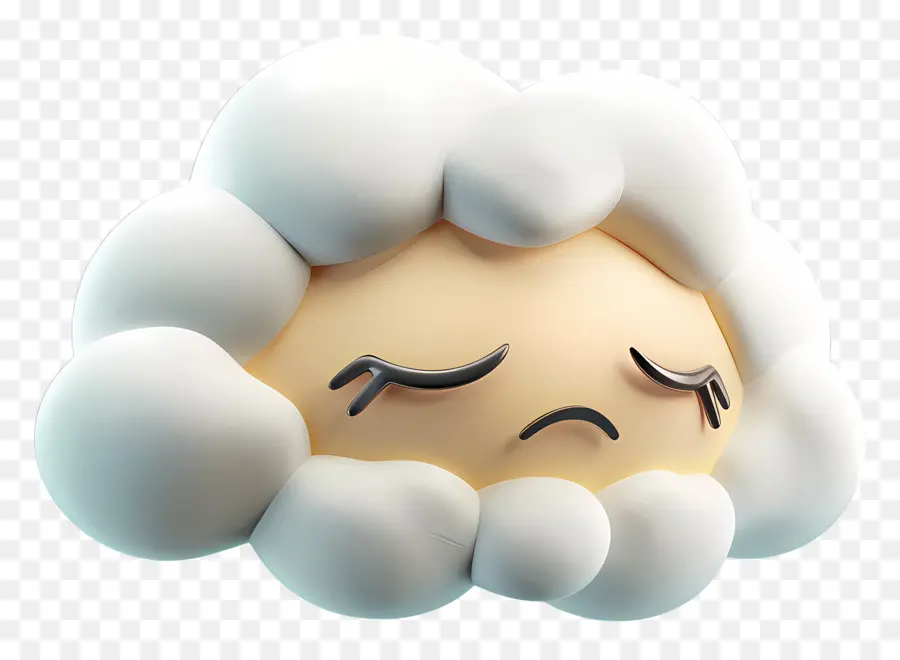 Nube，Nube Triste PNG