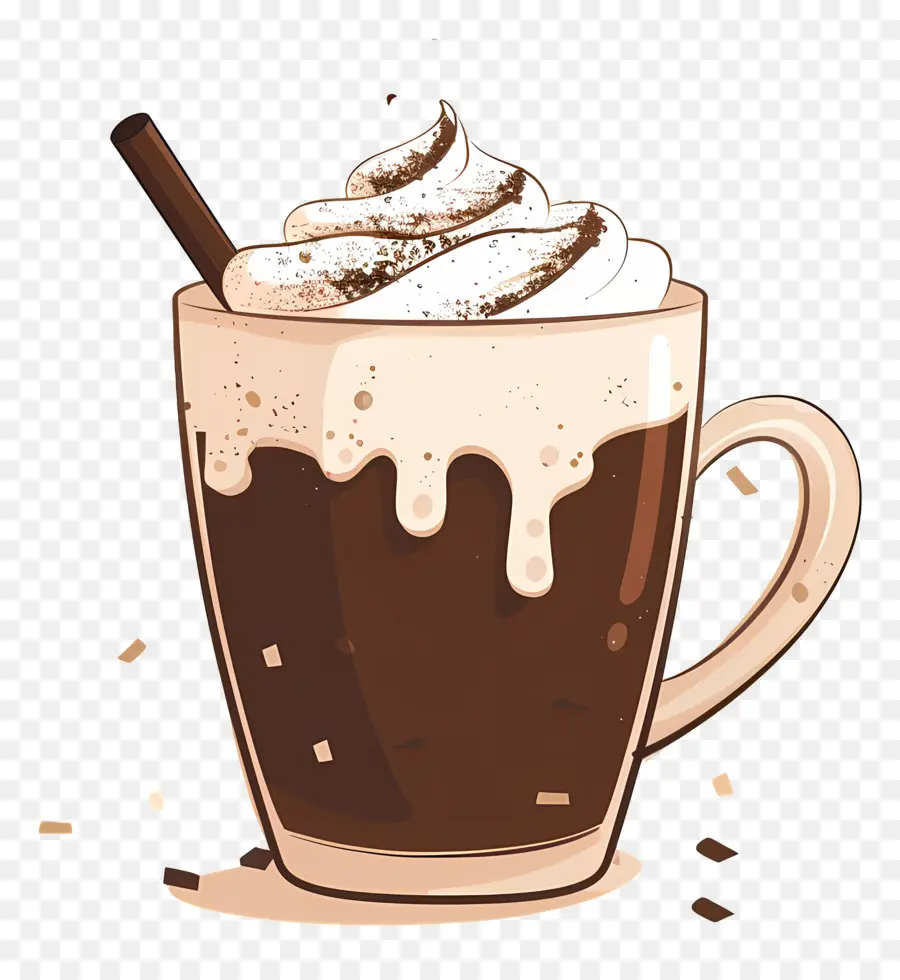 Chocolate Caliente，Taza PNG