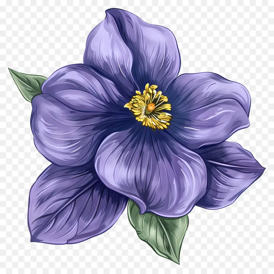 Flor Violeta，Flor Morada PNG