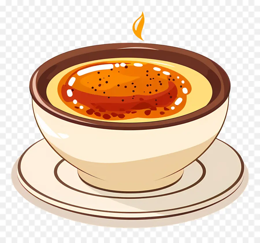 Crema Brulée，Natilla PNG