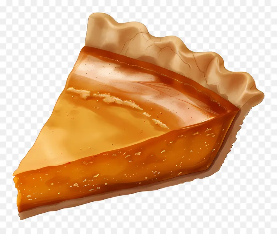 Pastel De Calabaza，Rebanada De Pastel De Calabaza PNG