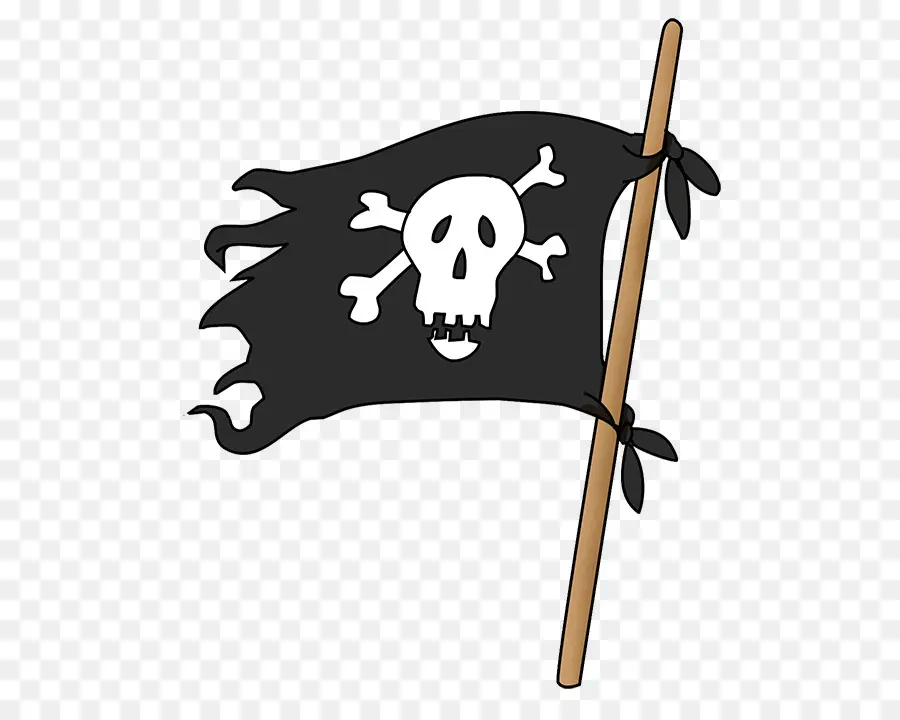 Bandeira Pirata，Crânio PNG