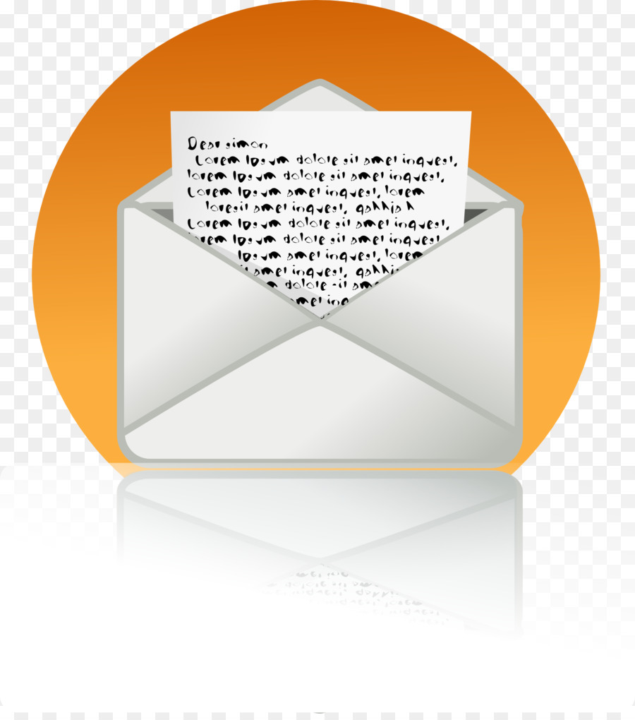 Envelope Com Carta，Correspondência PNG