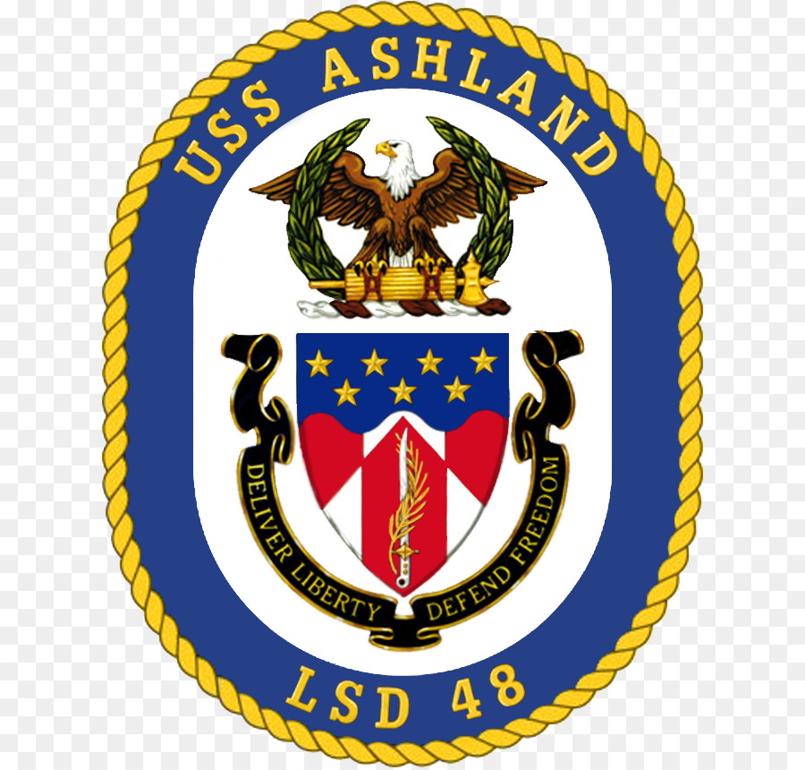 Emblema Uss Ashland，Marinha PNG