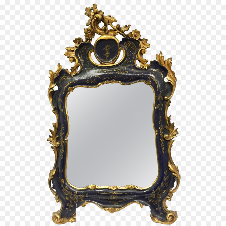 Espelho Dourado，Decorativo PNG