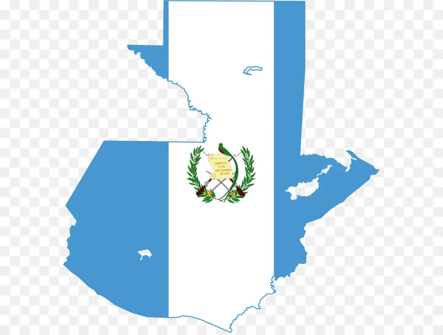 Mapa Da Guatemala，Bandeira PNG