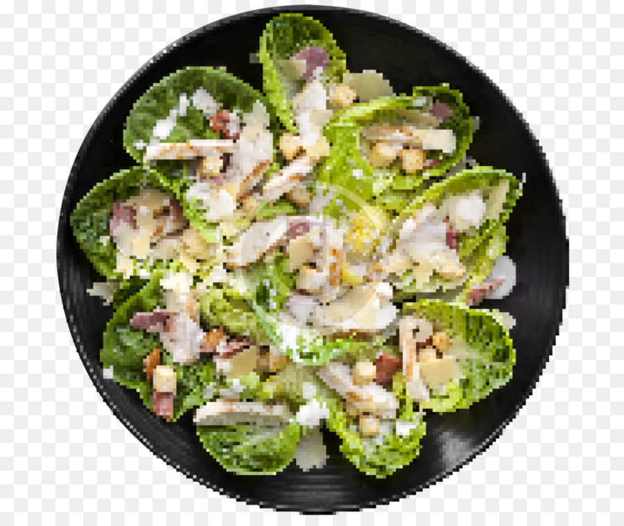 Salada César，Verde PNG