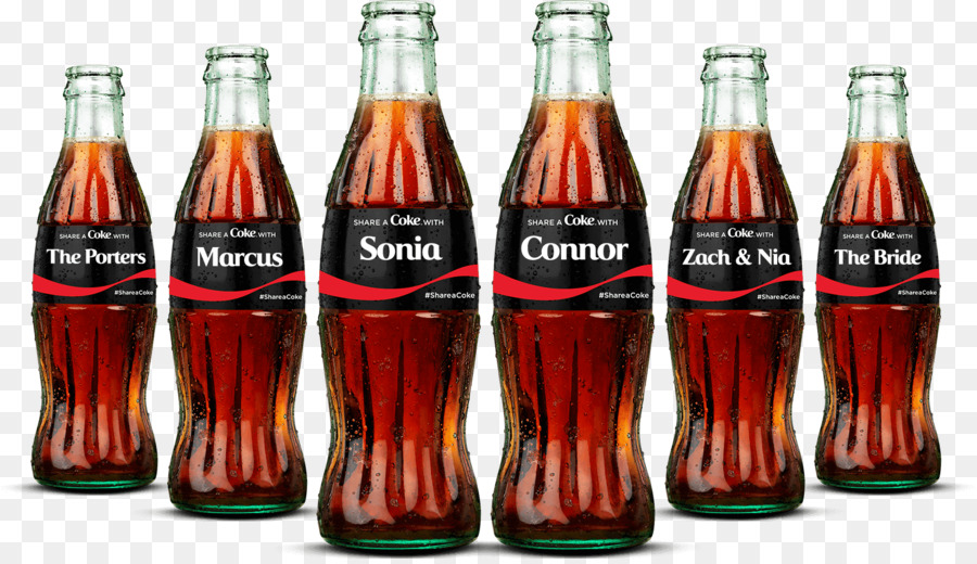 Garrafas De Coca Cola，Nomes PNG