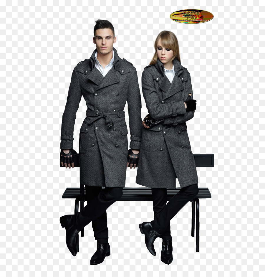 Modelos De Moda，Casaco PNG