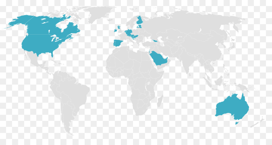 Mapa Mundial，Países PNG