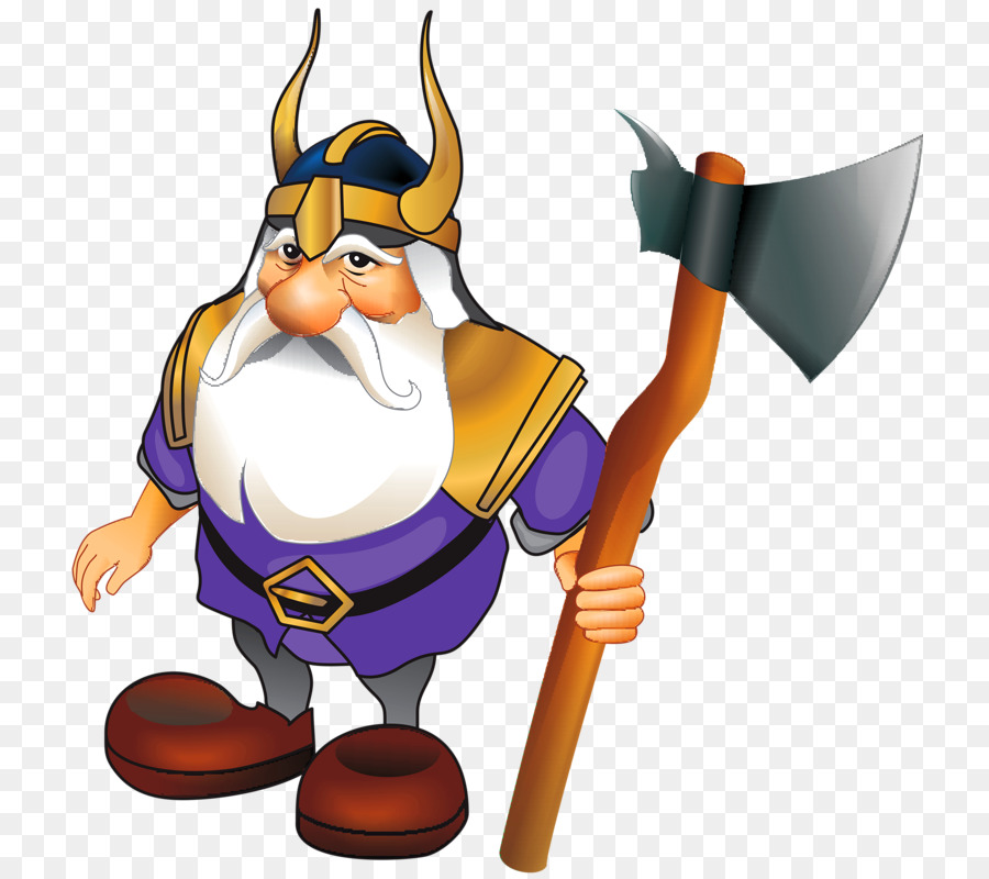 Viking De Desenho Animado，Personagem PNG