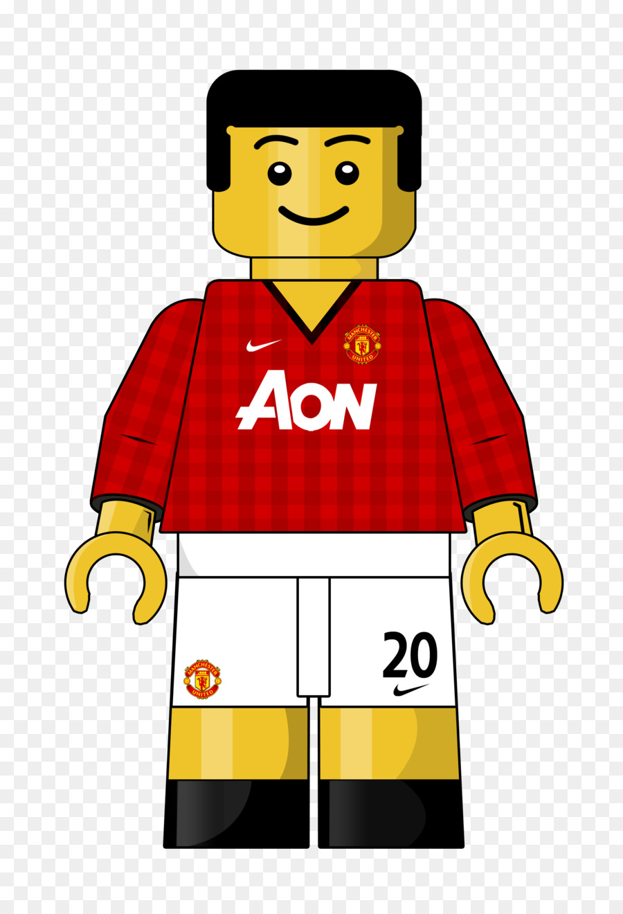 Figura Lego，Manchester United PNG