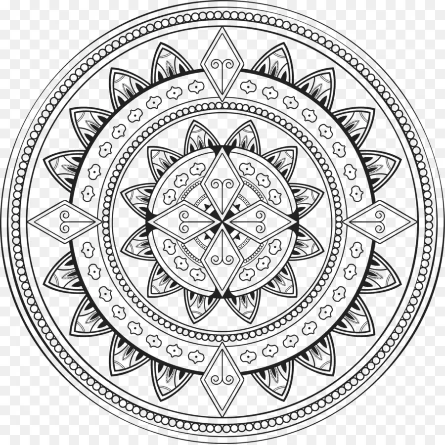 Mandala，Padrão PNG