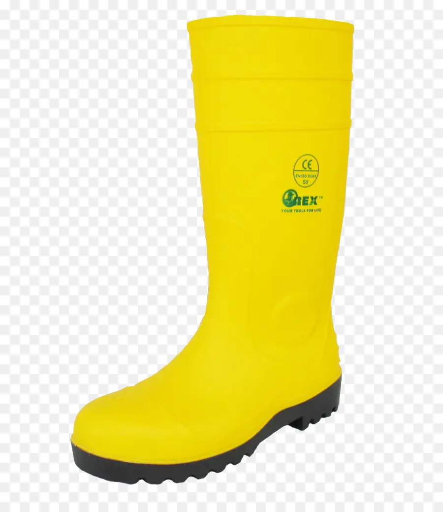 Botas De Chuva Amarelas，Borracha PNG