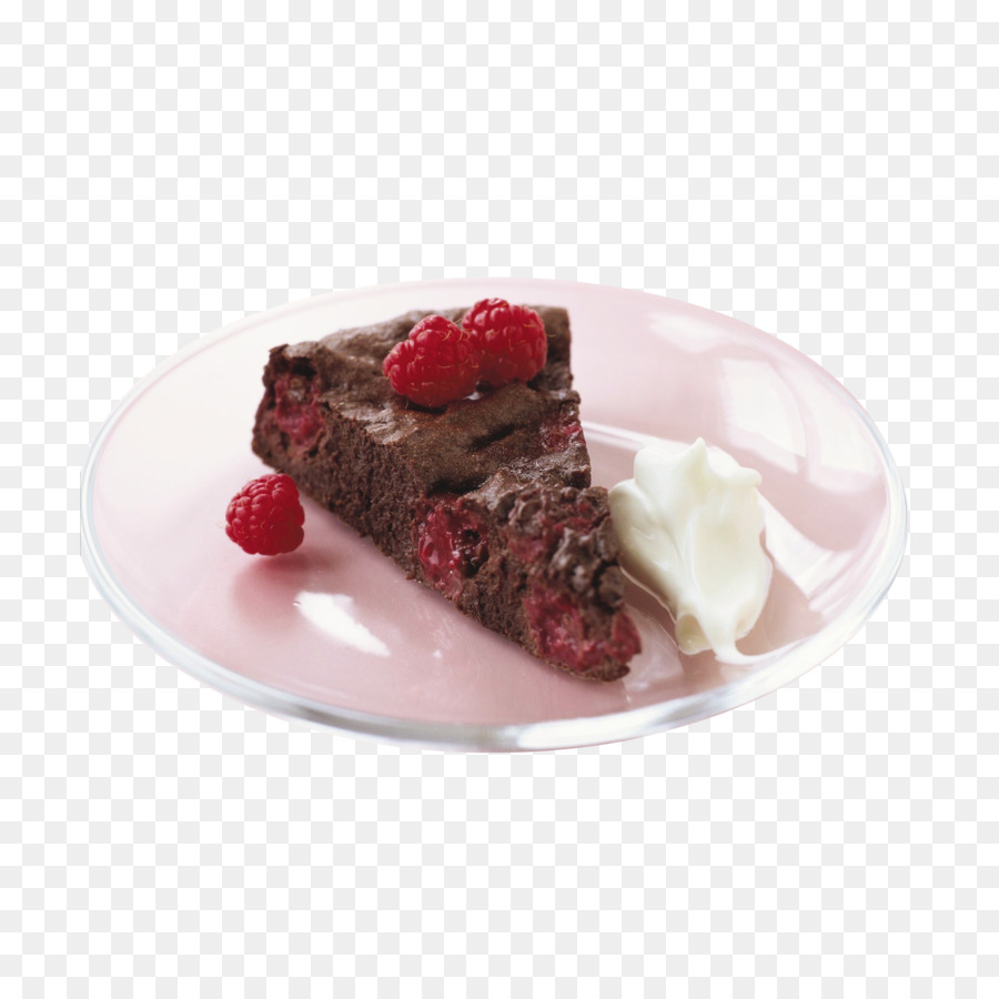 Bolo De Chocolate，Framboesas PNG