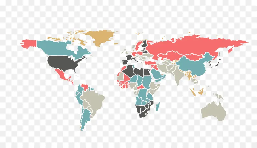 Mapa Mundial，Países PNG