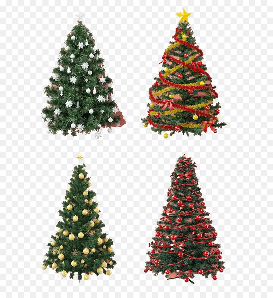 Árvores De Natal，Ornamentos PNG