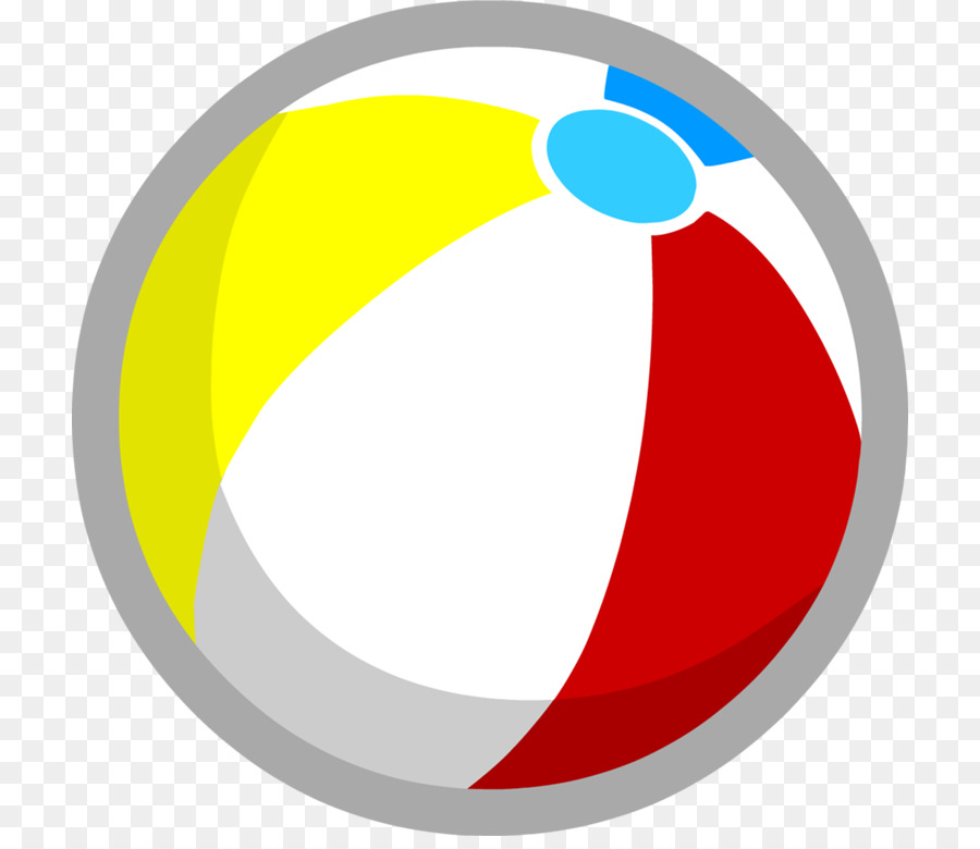 Bola De Praia，Colorido PNG