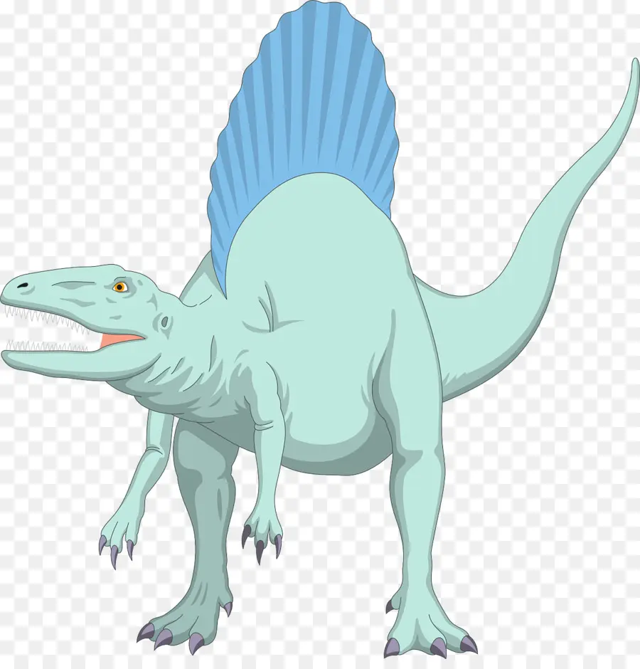 Dinossauro Azul Claro，Pré Histórico PNG