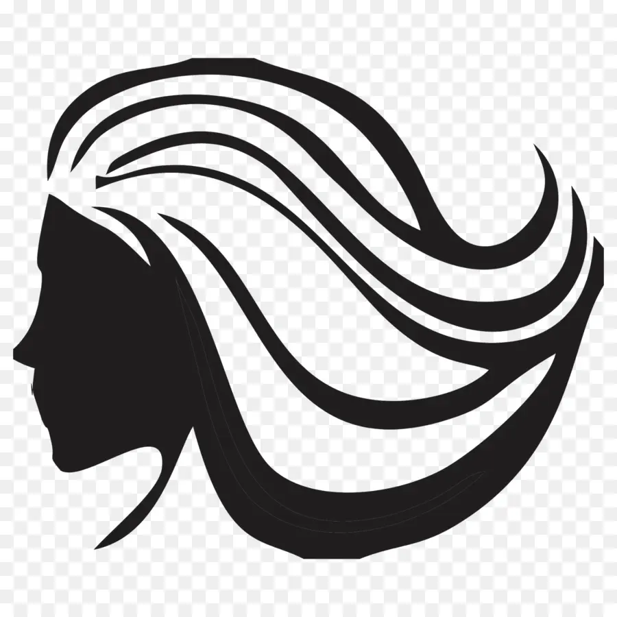 Silhueta De Mulher，Perfil PNG