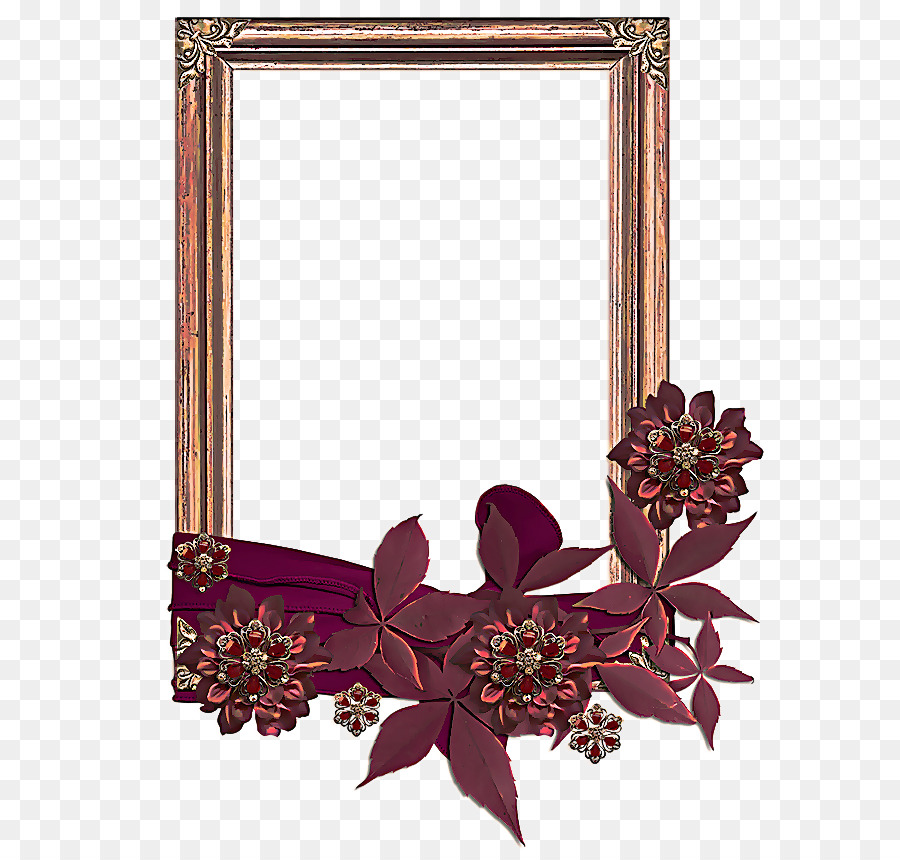 Moldura Floral，Flores PNG