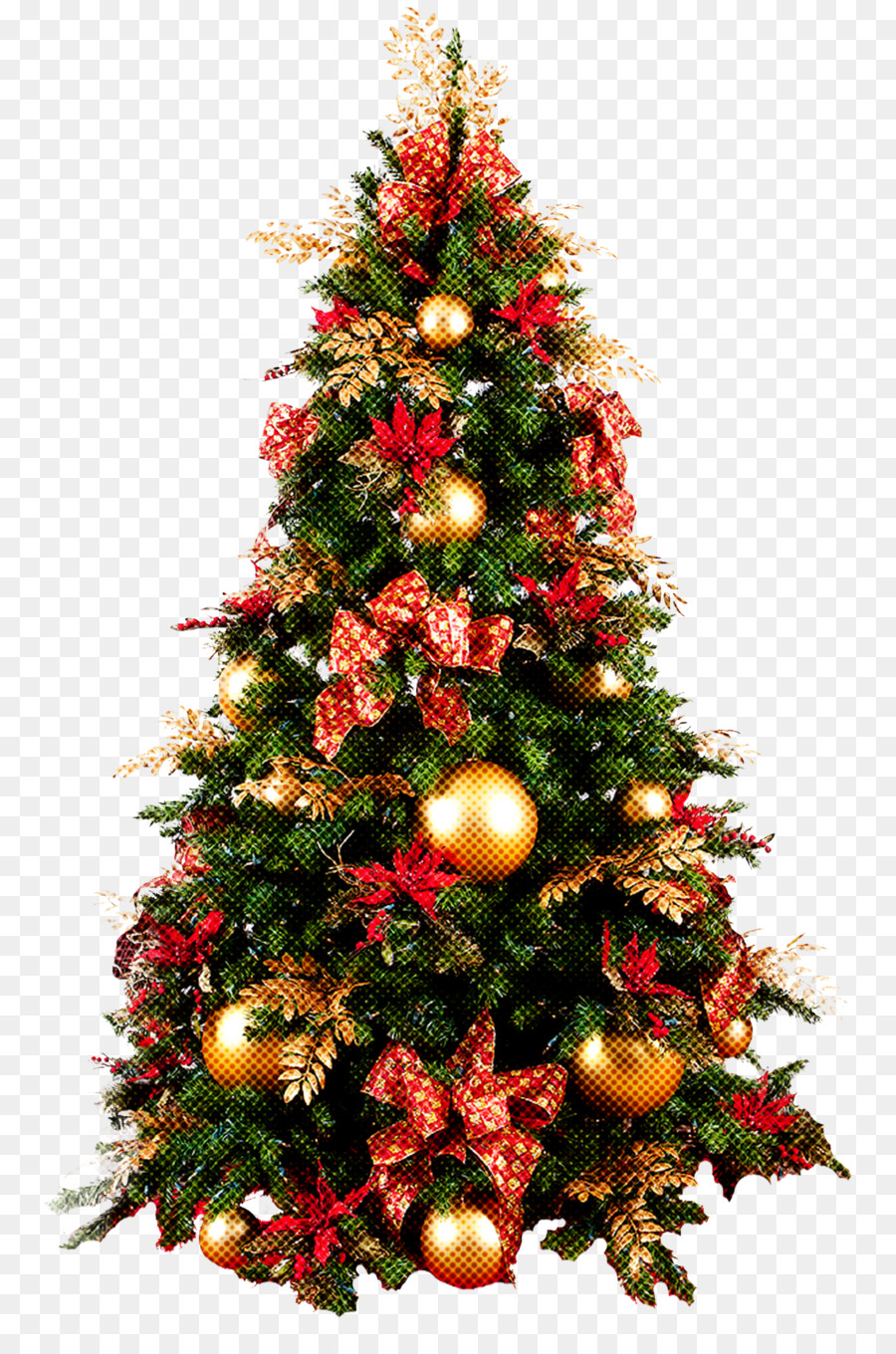 Árvore De Natal，Decorações PNG