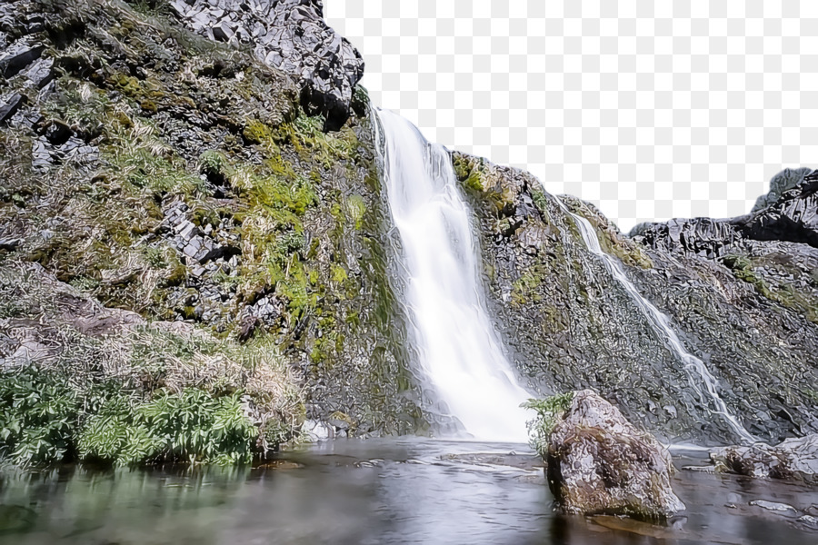 Cachoeira，Rochas PNG