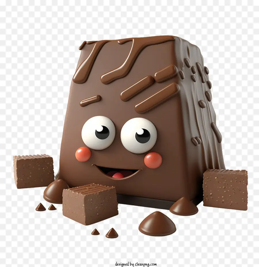 Dia Internacional Do Chocolate，Bloco De Chocolate PNG