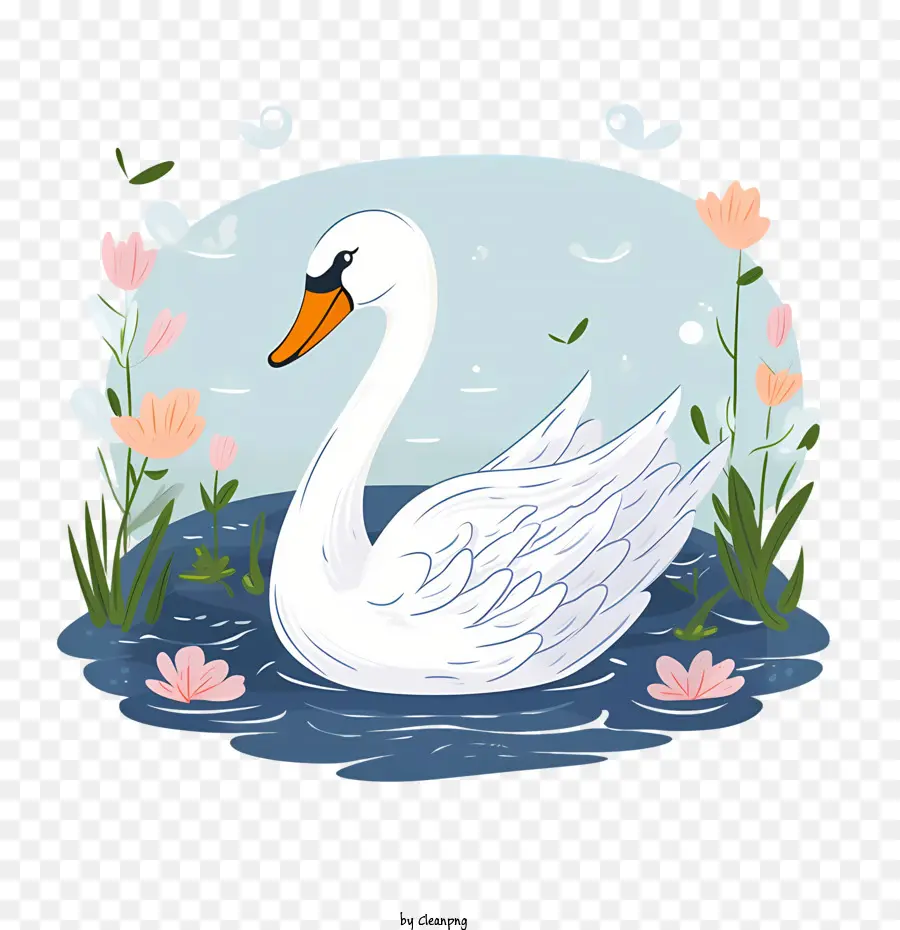 Cisne，Pássaro PNG